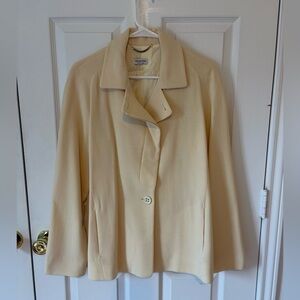 AGNONA Women’s Wool Blazer Single Button Size 46/XL